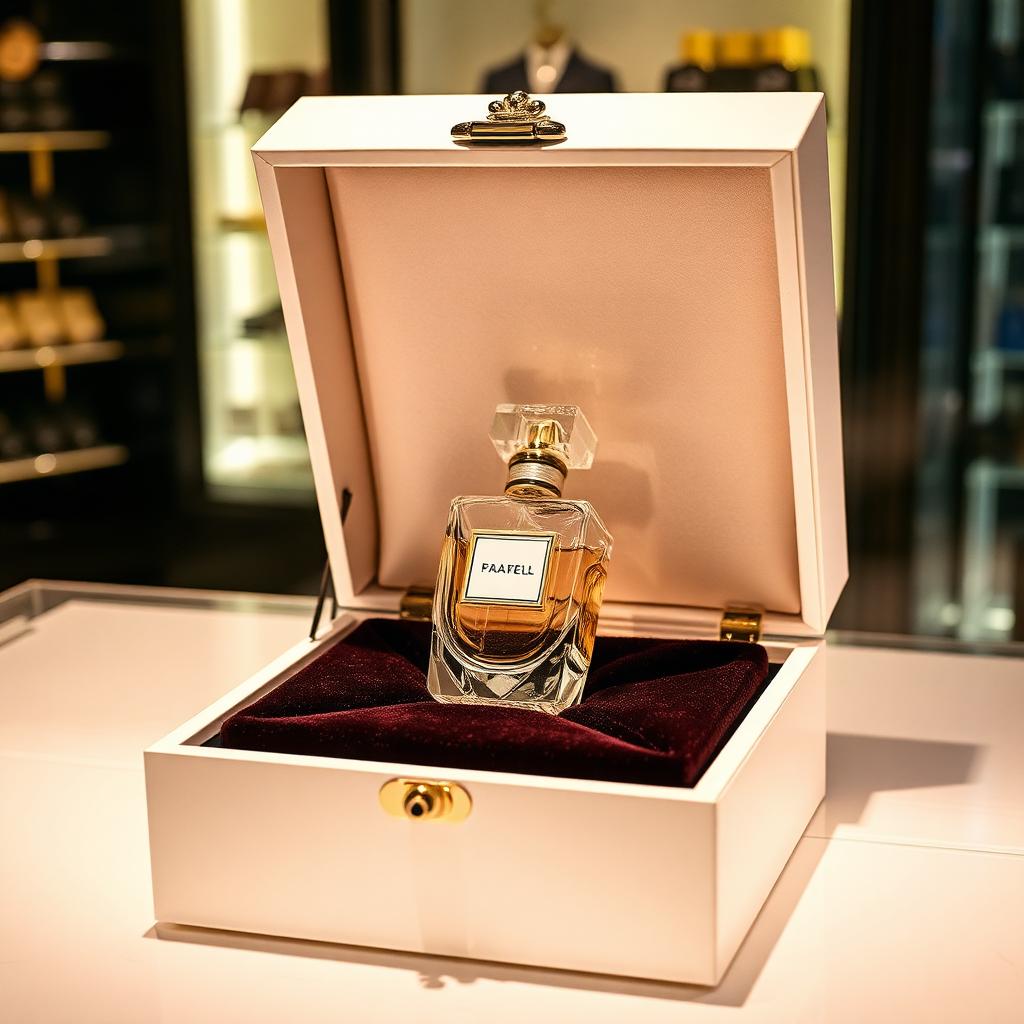 Perfume Box — finishing detail 3